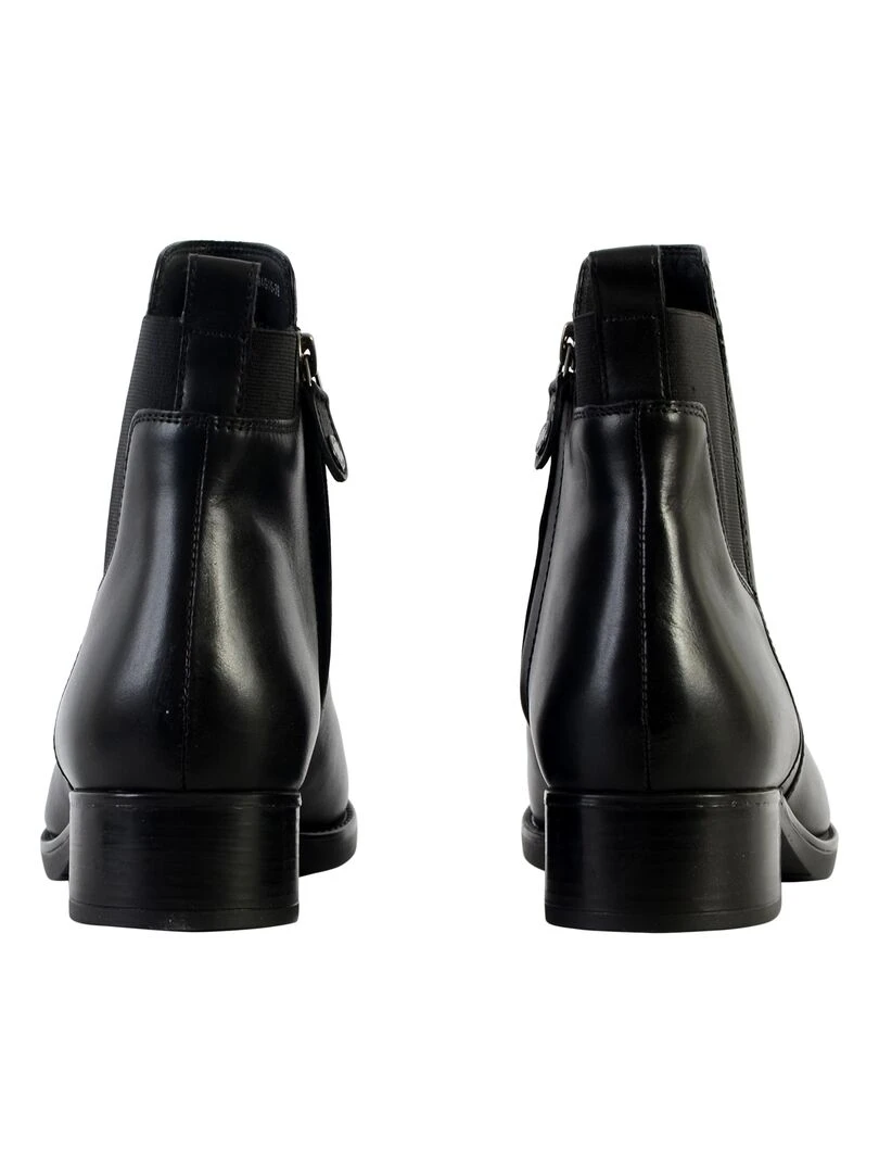 Bottine Cuir Geox Felicity Smo.Lea   Noir