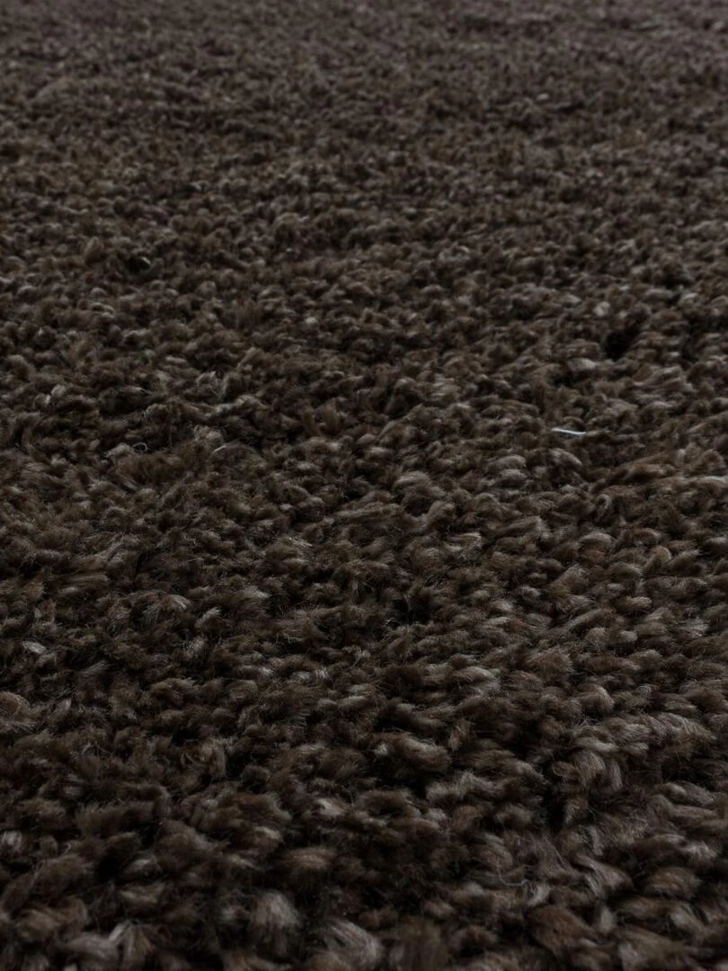 Tapis shaggy UNI B OEKO TEX®   Marron