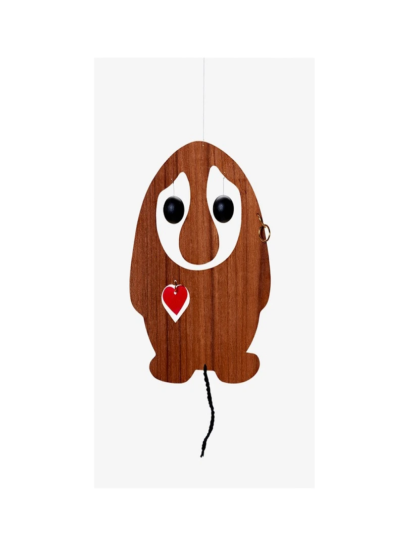 'flensted Mobiles' Troll Soufflant En Bois Marron