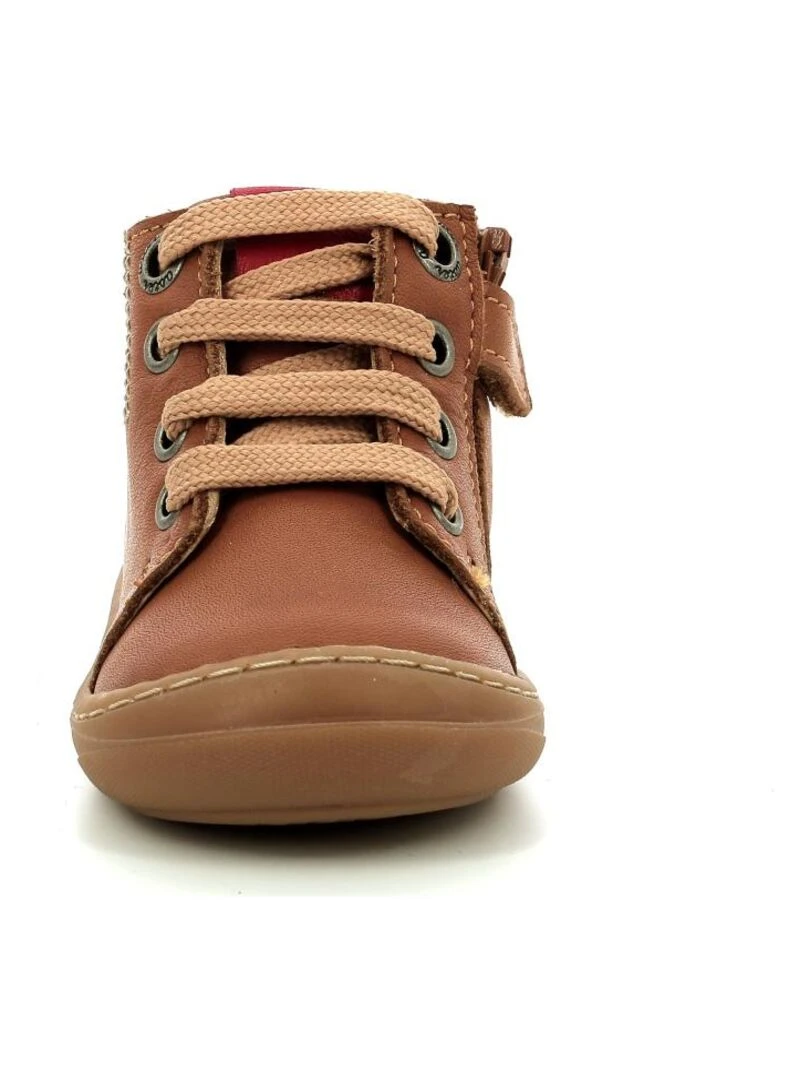 Bottillons Cuir Chyoso   Marron