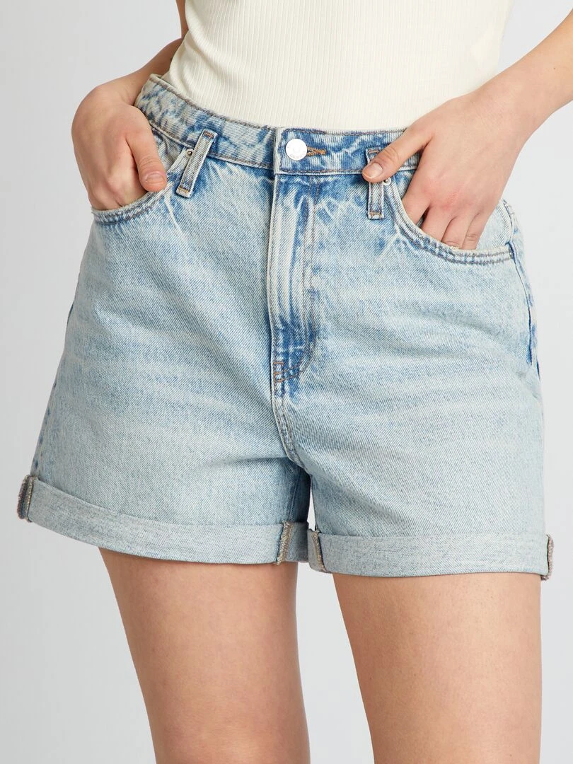 Short en jean Triple stone