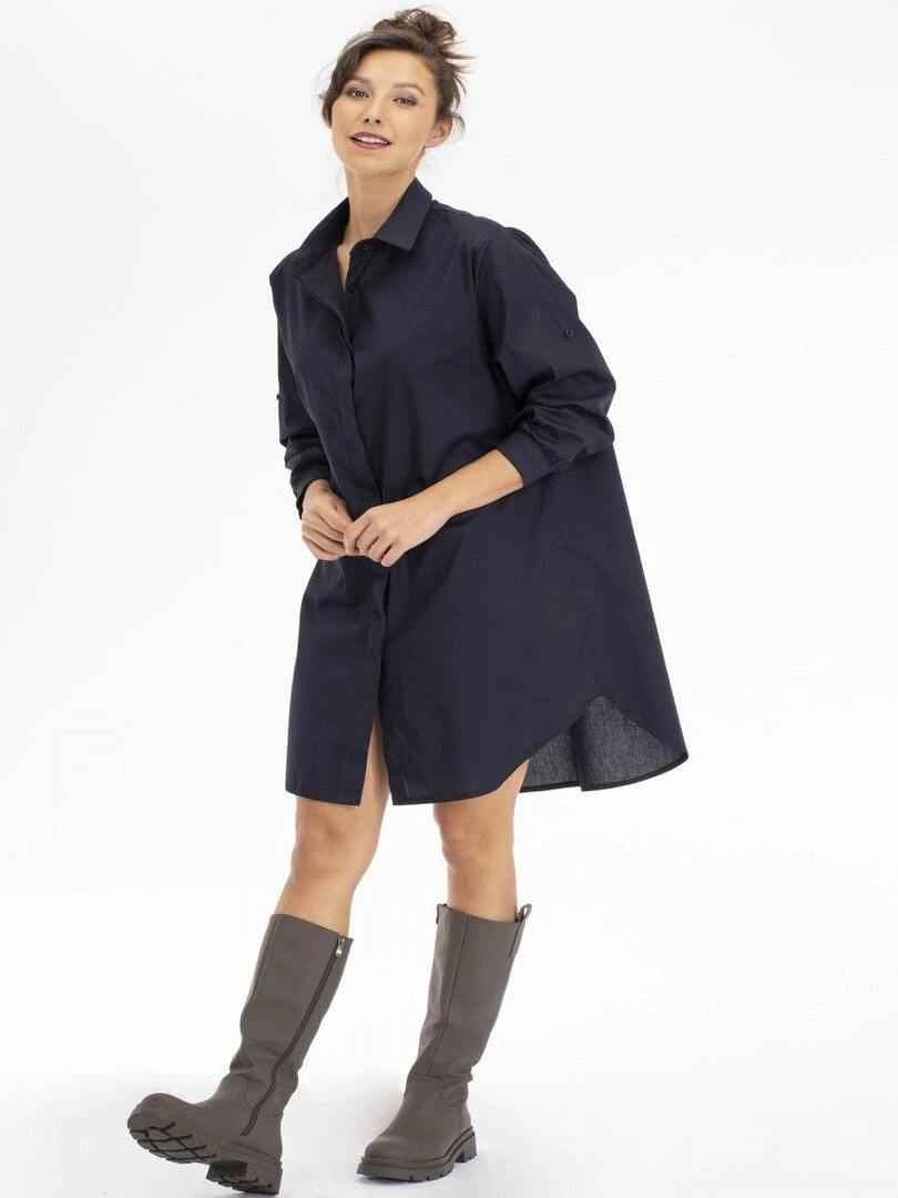 Robe  CARLY   Gérard Pasquier   Bleu marine