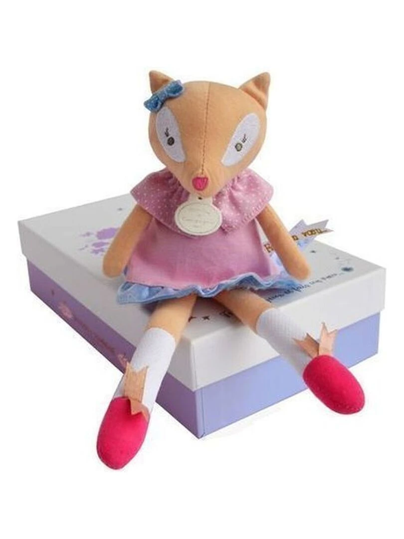 Doudou et compagnie Renarde Rose DC3397 Fais un Vœu Pantin   Rose