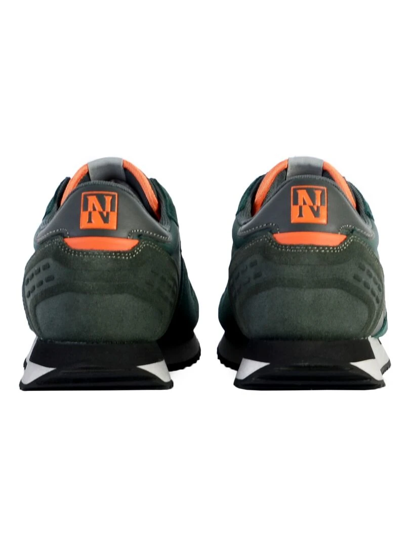 Chaussure à lacet Napapijri Man Suede   Vert