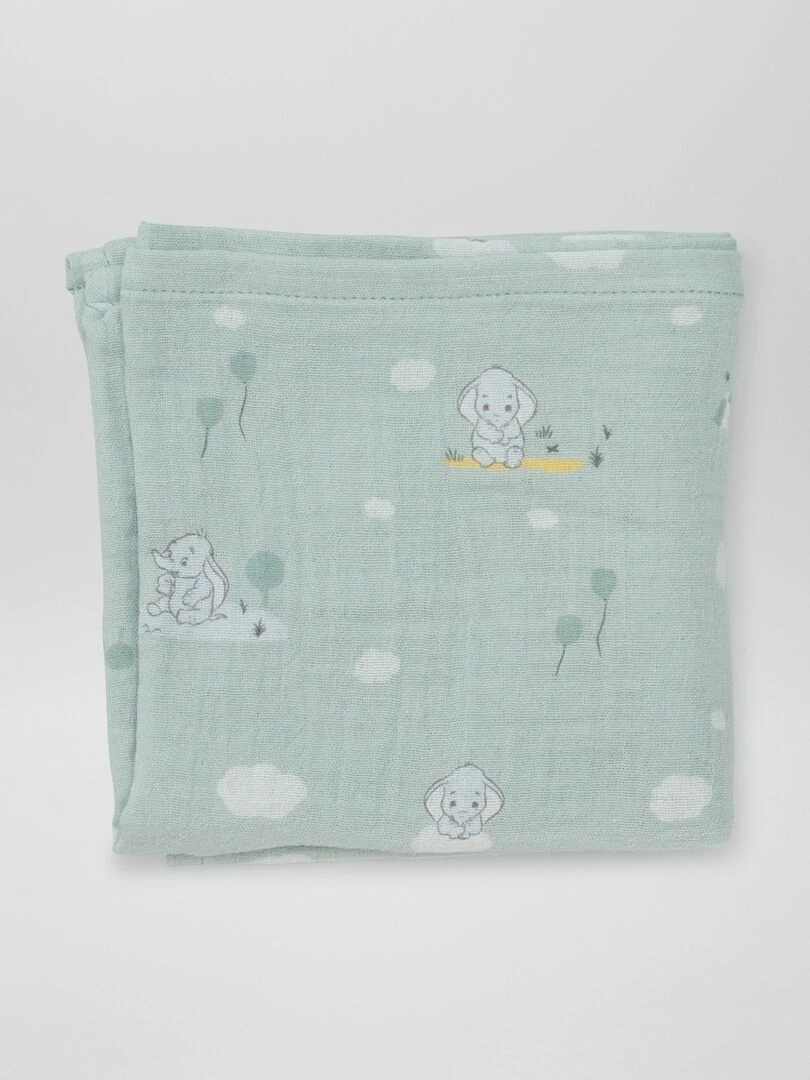 Lot de 2 langes 'Dumbo' 'Disney'   Vert / Dumbo