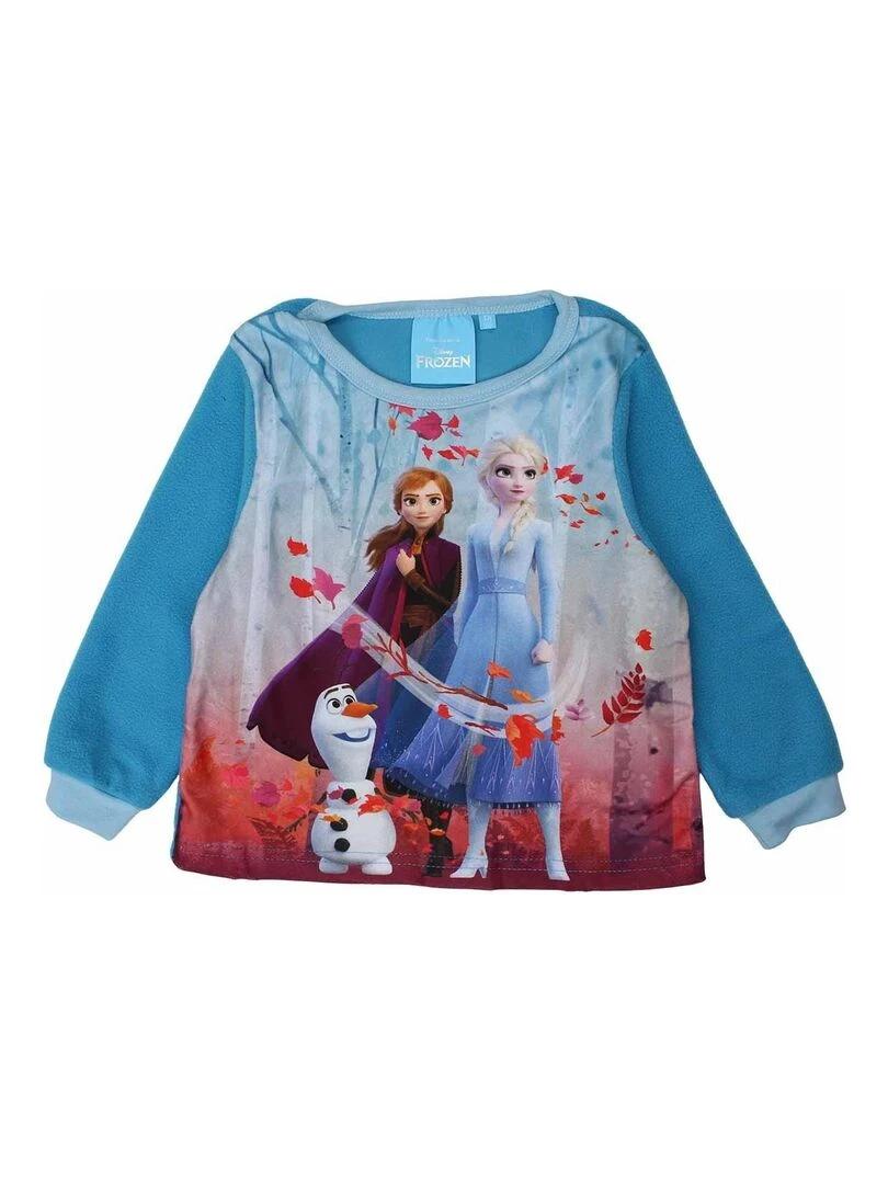 Disney Pyjama fille imprimé La Reine Des Neiges Bleu
