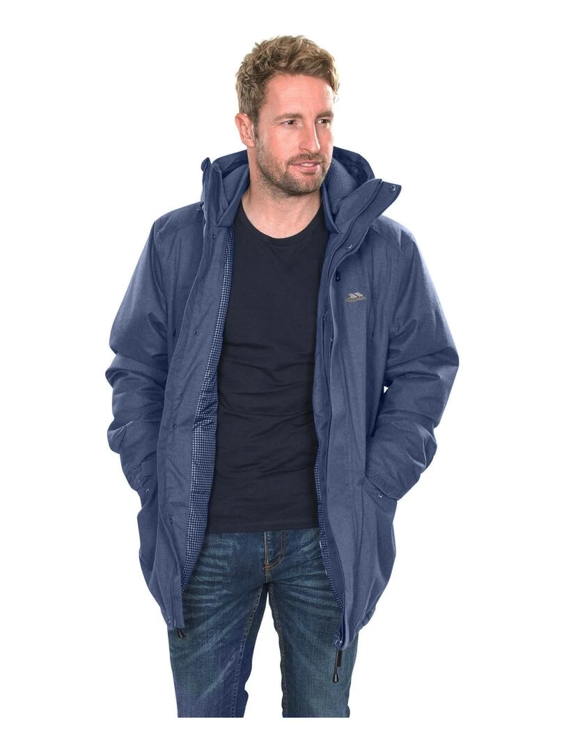 Trespass   Veste imperméable GLOVER   Bleu