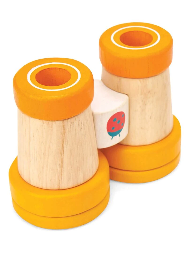 Jumelles en bois coccinelle N/A