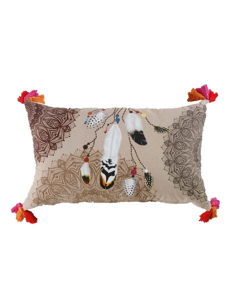 Coussin Tribu Beige