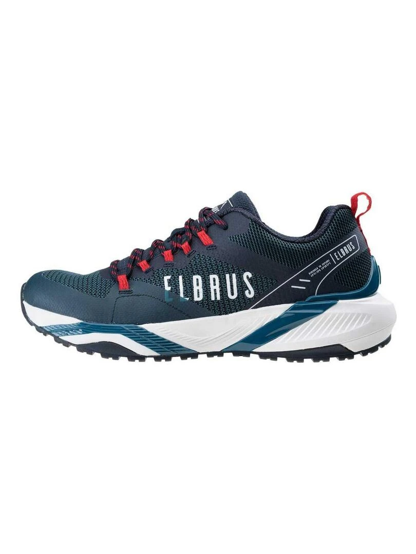 Elbrus   Chaussures de randonnée ELMAR   Bleu Rouge