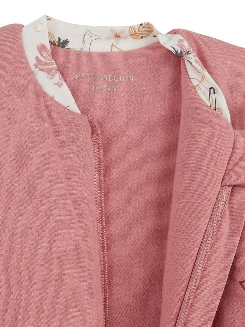 Turbulette TOG 2 avec pieds retroussables et manches amovibles Sahara   Rose