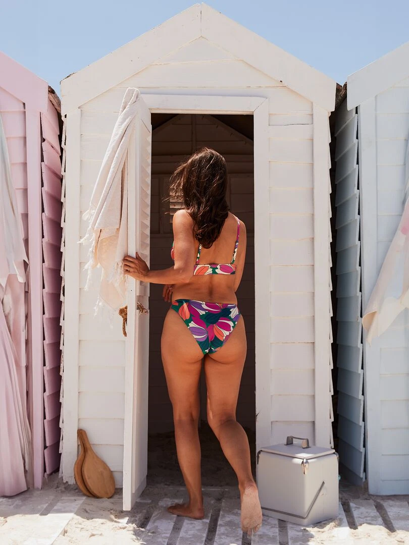 Culotte de bain imprimée Multicolore