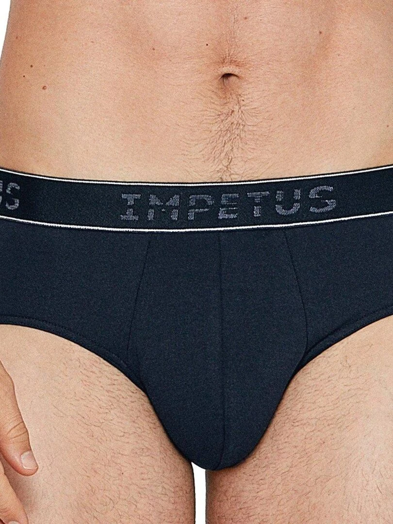 Pack 2 slips en coton Taiti   Bleu