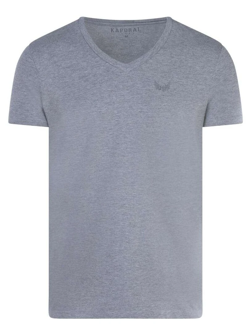 KAPORAL Lot de 2 T shirts coton slim Multicolore