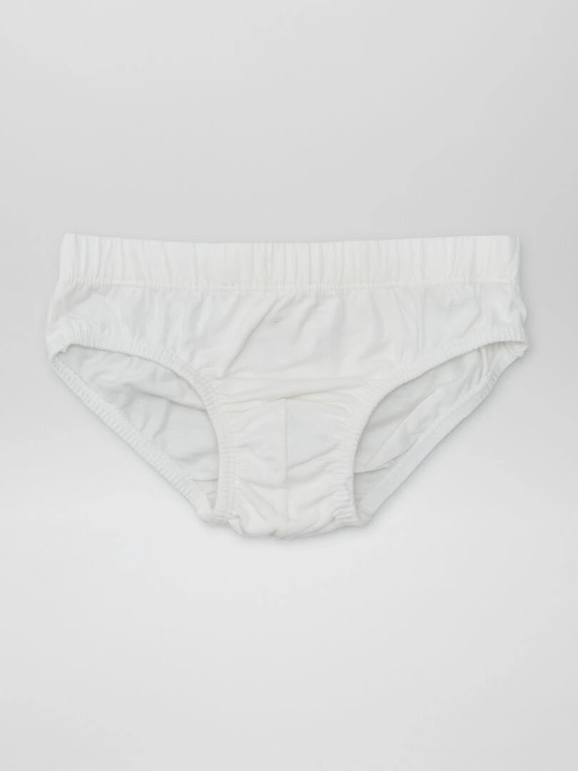 Lot de 7 slips imprimés   Bleu marine/blanc/bleu