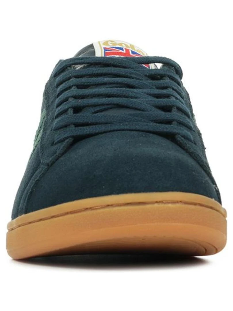 Baskets Gola Equipe Suede   Bleu marine