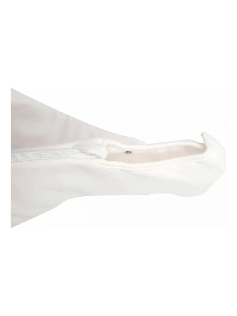 Gigoteuse évolutive 3 6 mois en Velours & Coton Bio Nuage Blanc