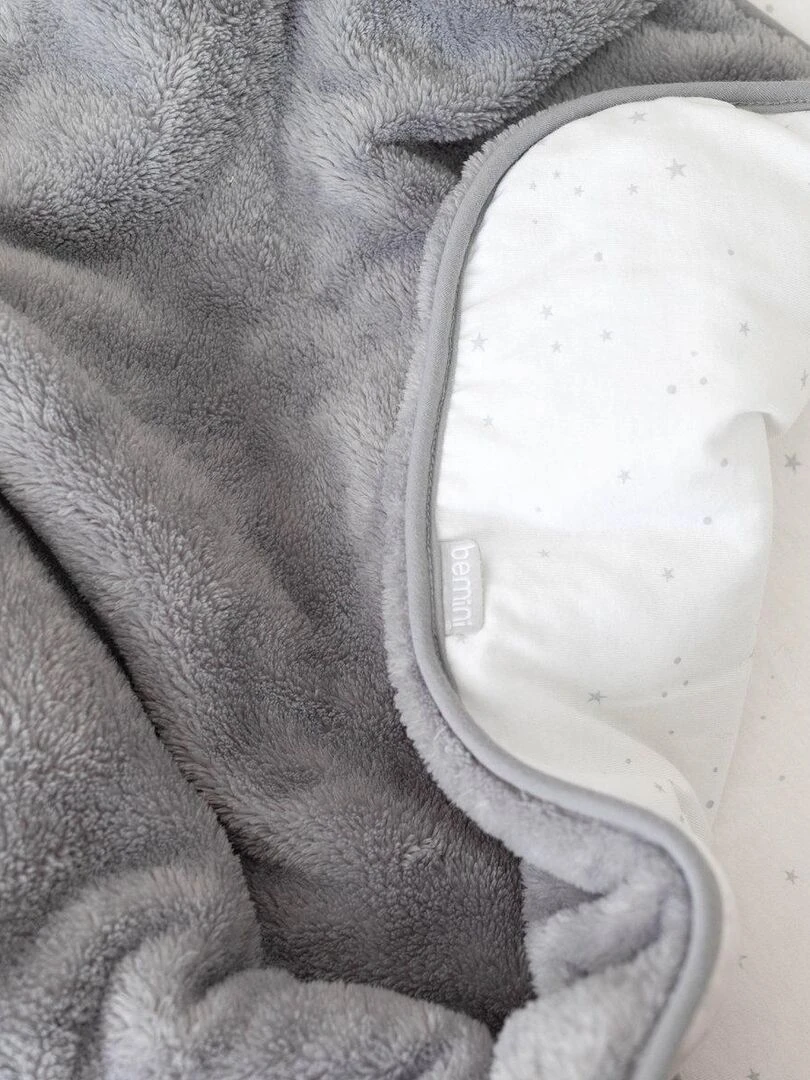 Bemini Couverture Pady jersey et softy Gris