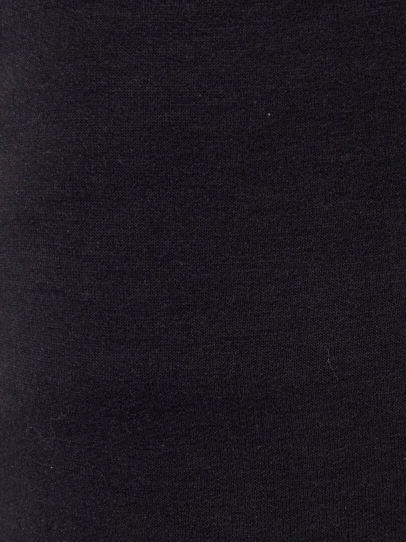 T shirt col zippé Comfort Thermolactyl 4 homme   DamartSport   Noir
