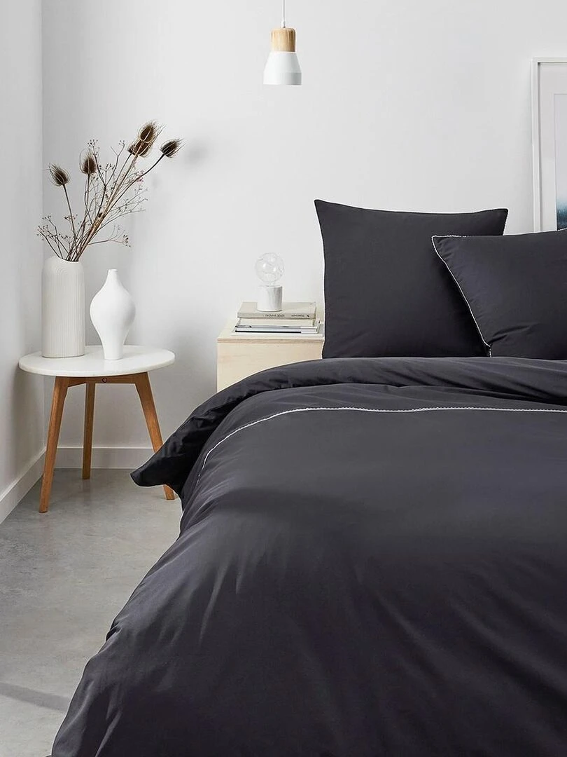 Drap housse grand bonnet pour lit  'PRESTIGE' 'TODAY'   Gris