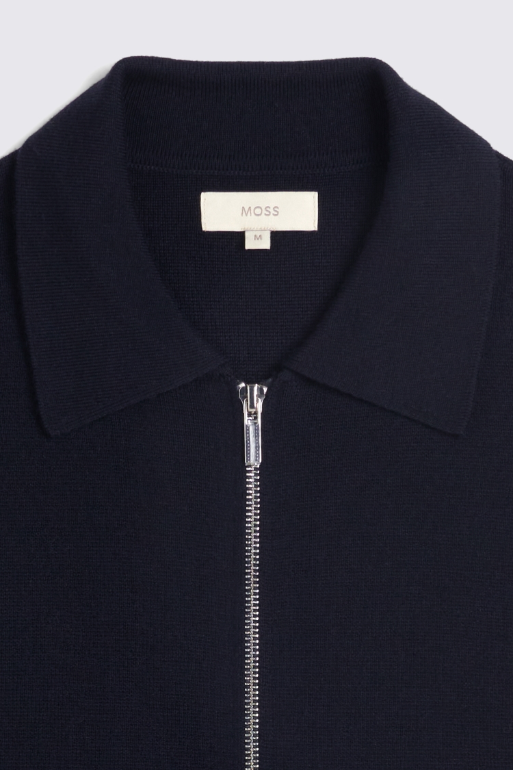 White Merino Mock-Neck Jumper   Buy Online at Moss