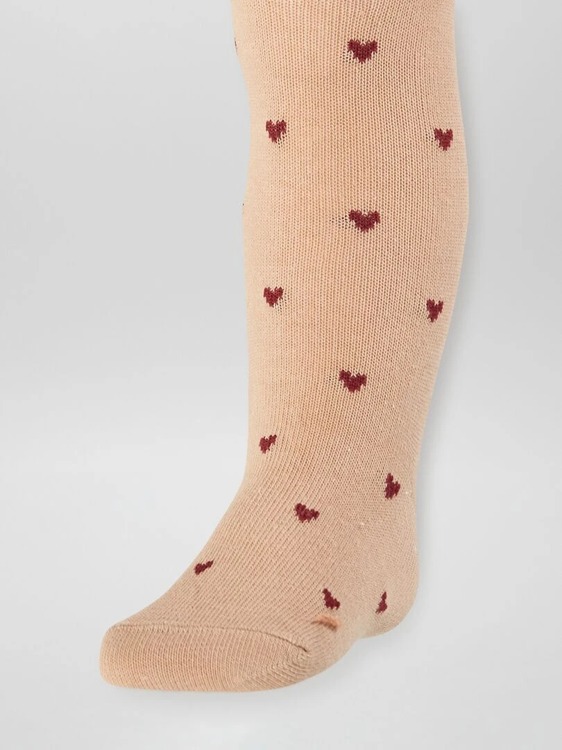 Lot de 2 collants chauds Rouge