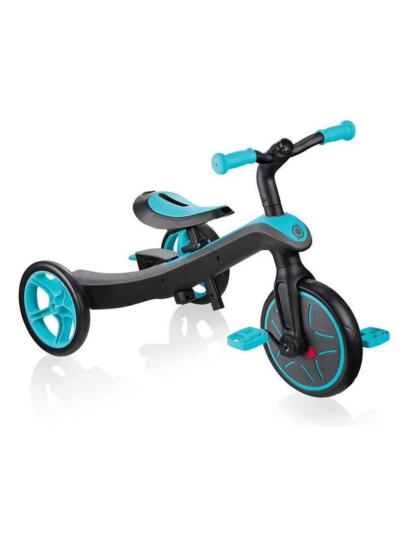 GLOBBER Tricycle Explorer 4 en 1 bleu vert   Bleu turquoise