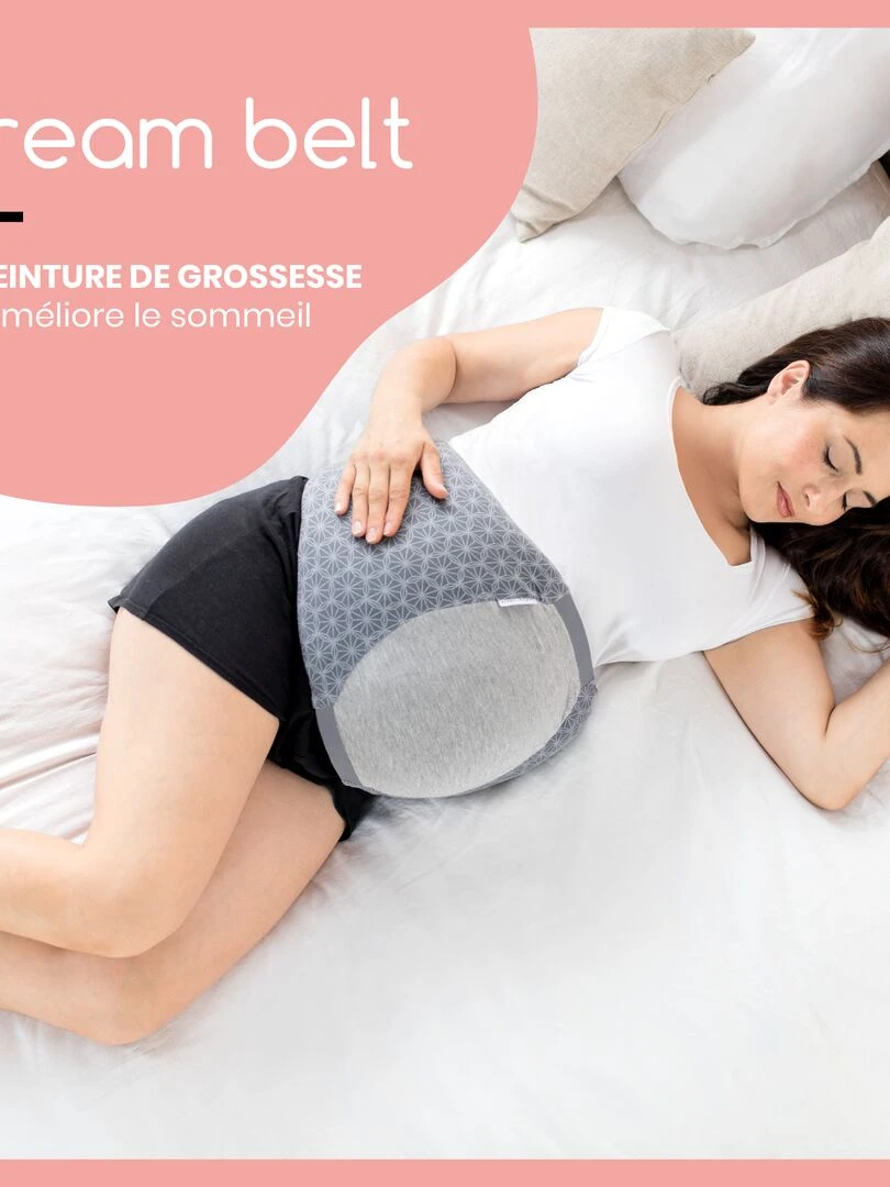 Ceinture de sommeil Femme Enceinte Dream Belt Grise S/M OekoTex Made In Europe Babymoov Gris