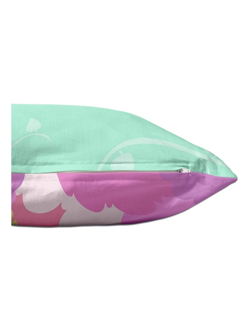 Housse de coussin Long braid "Happyfriday"   Blanc