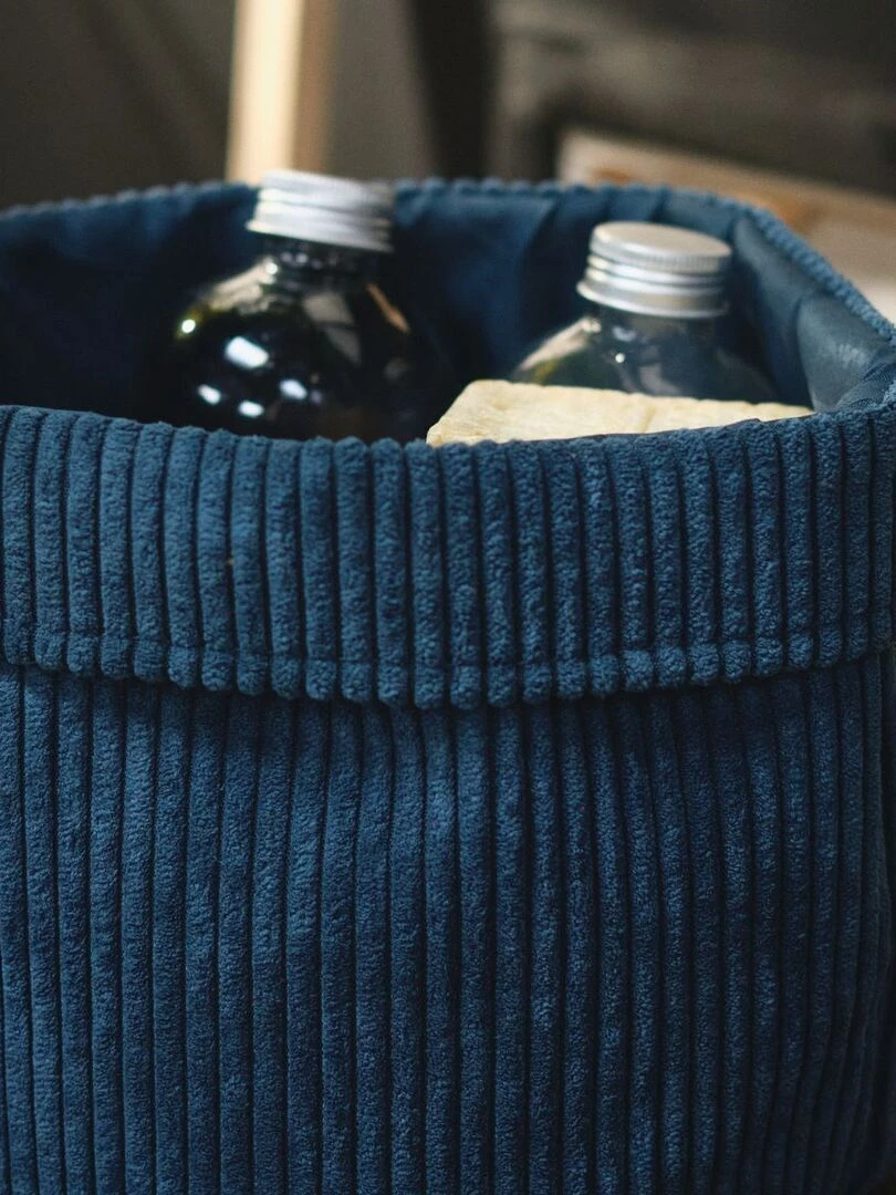 Panier de rangement 'COZY' 'TODAY' Bleu