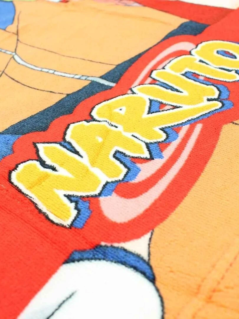 Disney   Serviette garçon imprimé Naruto   Bleu