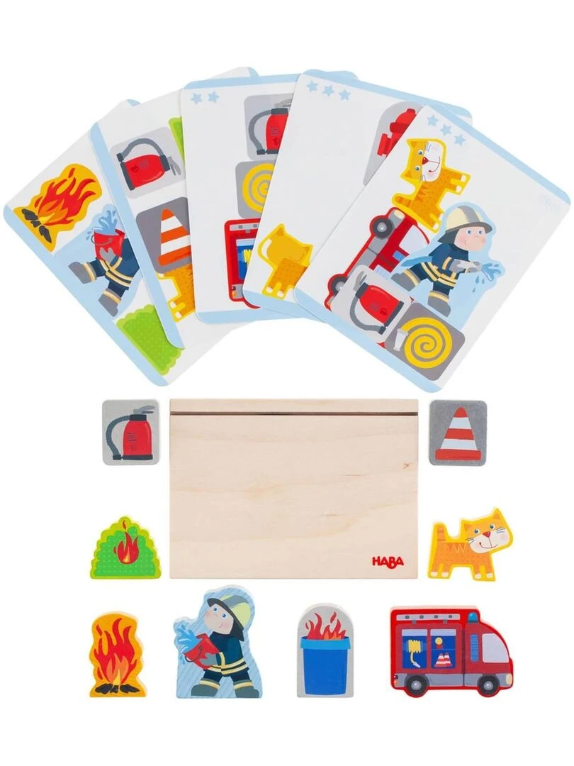 Jeu à empiler 3D Pompiers   N/A