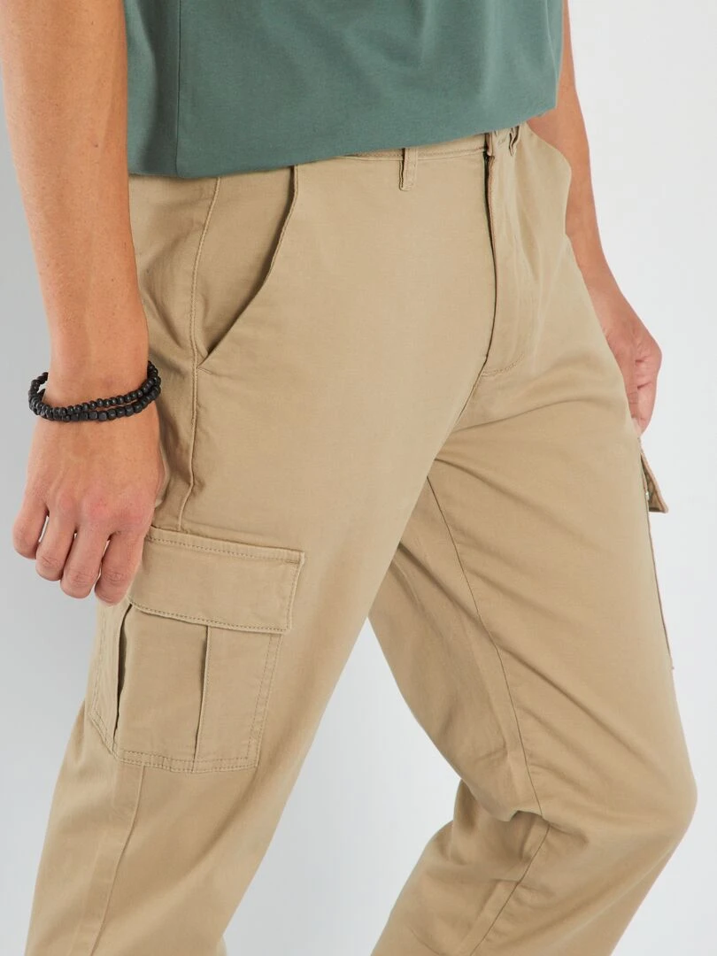 Pantalon avec poches   Beige