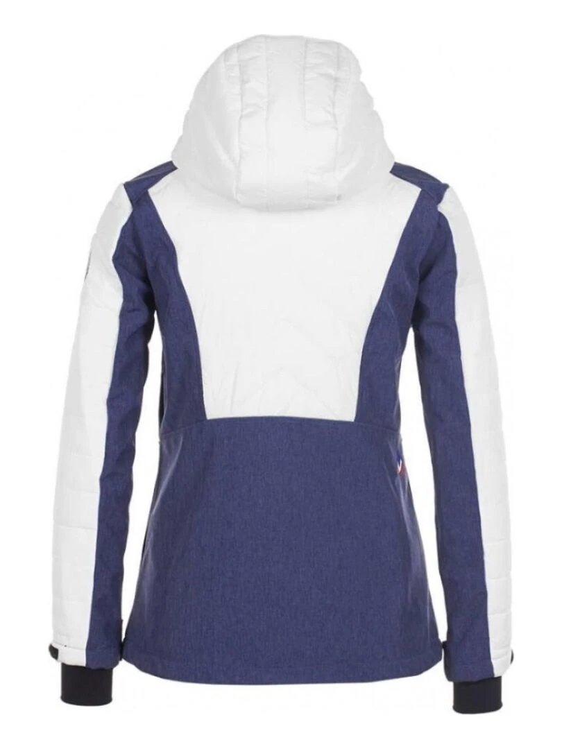Blouson softshell femme ALENDER PEAK MOUNTAIN Blanc