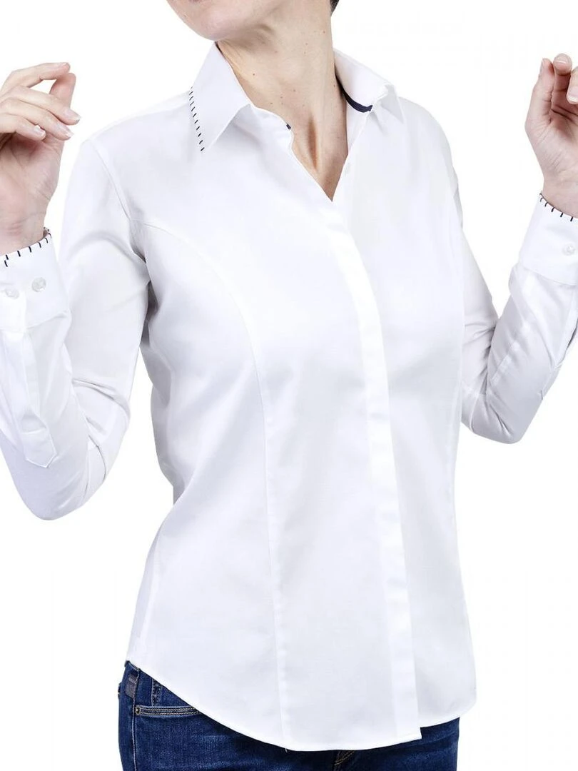 Chemise femme mode MARINA Blanc