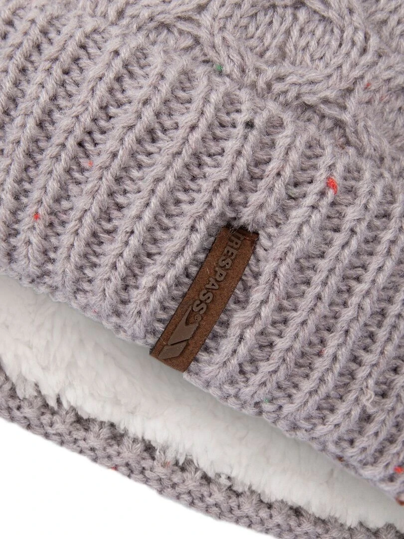 Trespass   Ensemble bonnet et écharpe CAMDEN   Adulte   Gris foncé