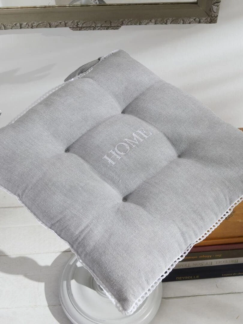 Assise matelassée 'CHARME' 'TODAY' Gris