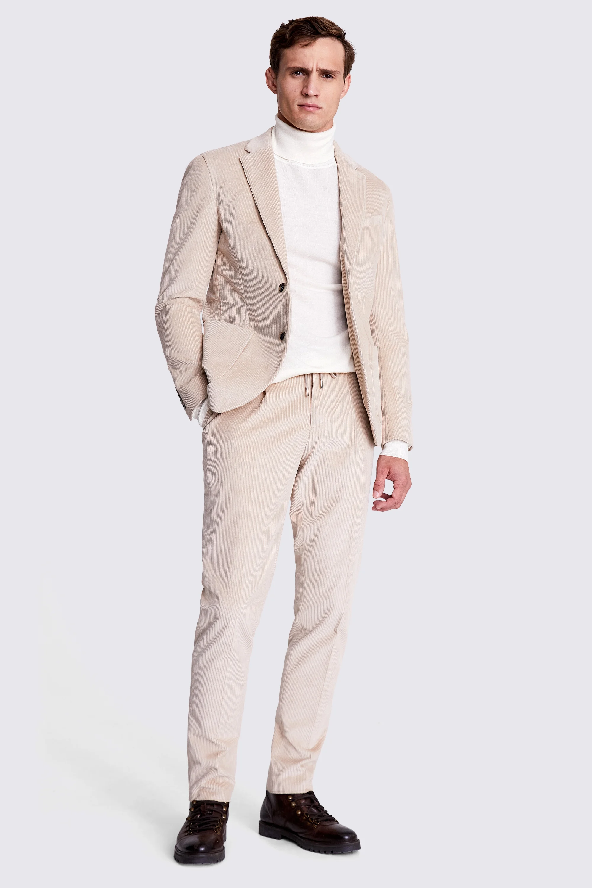 Slim Fit Grey Clementine Check Jacket    Buy Online at Moss