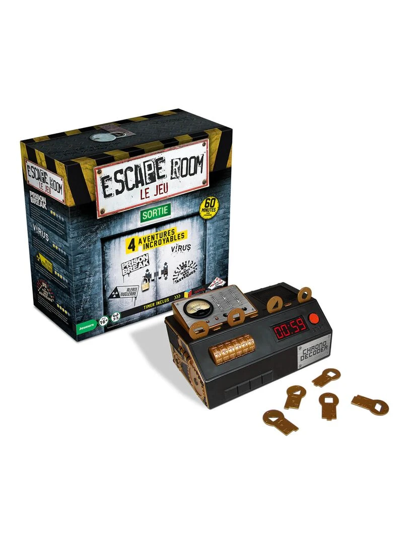 Escape Room Le jeu : Coffret de 4 jeux N/A