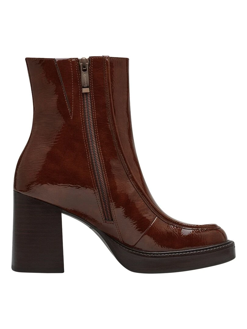 Bottine à Talon Tamaris   Marron