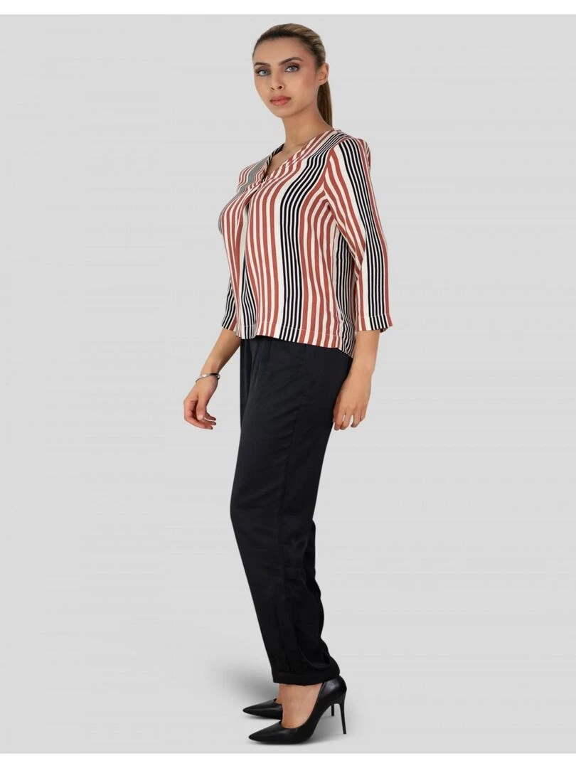 Chemise imprimé Kebello   Blanc Blanc