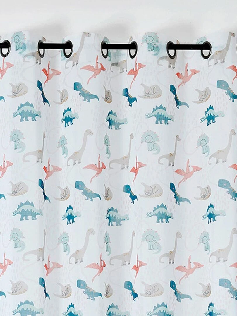 Voilage enfant dinosaure Blanc