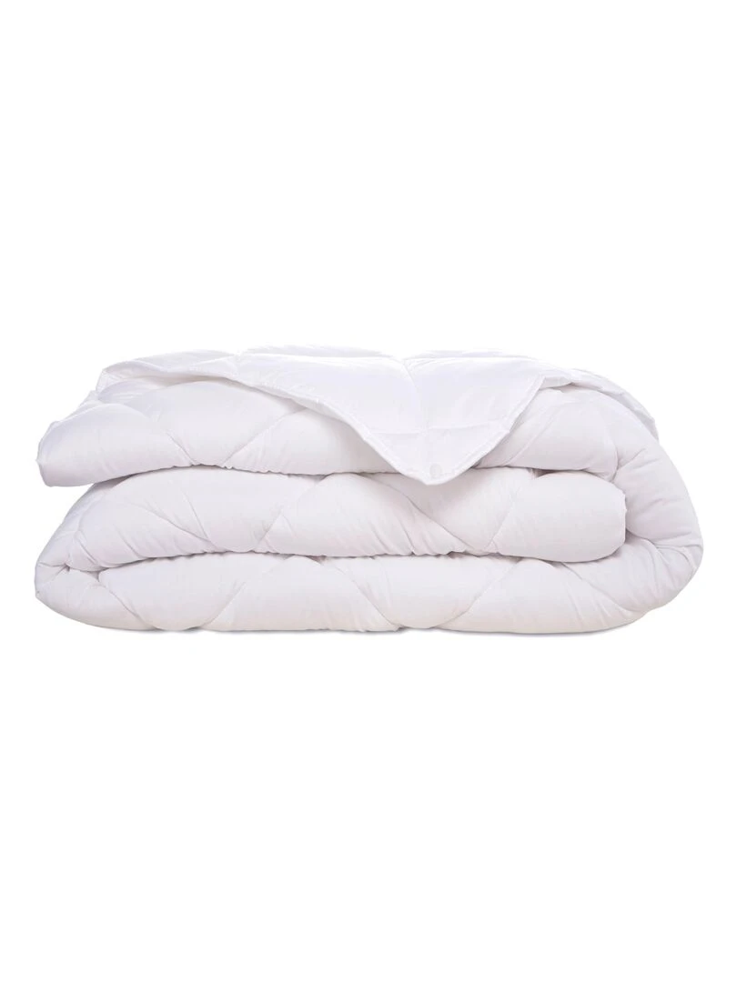 Couette toutes saisons 120 + 250 gr Basic "Happyfriday"   Blanc