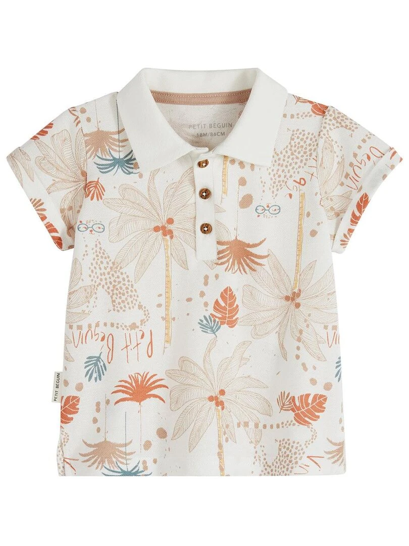 Polo enfant Bachata Ecru