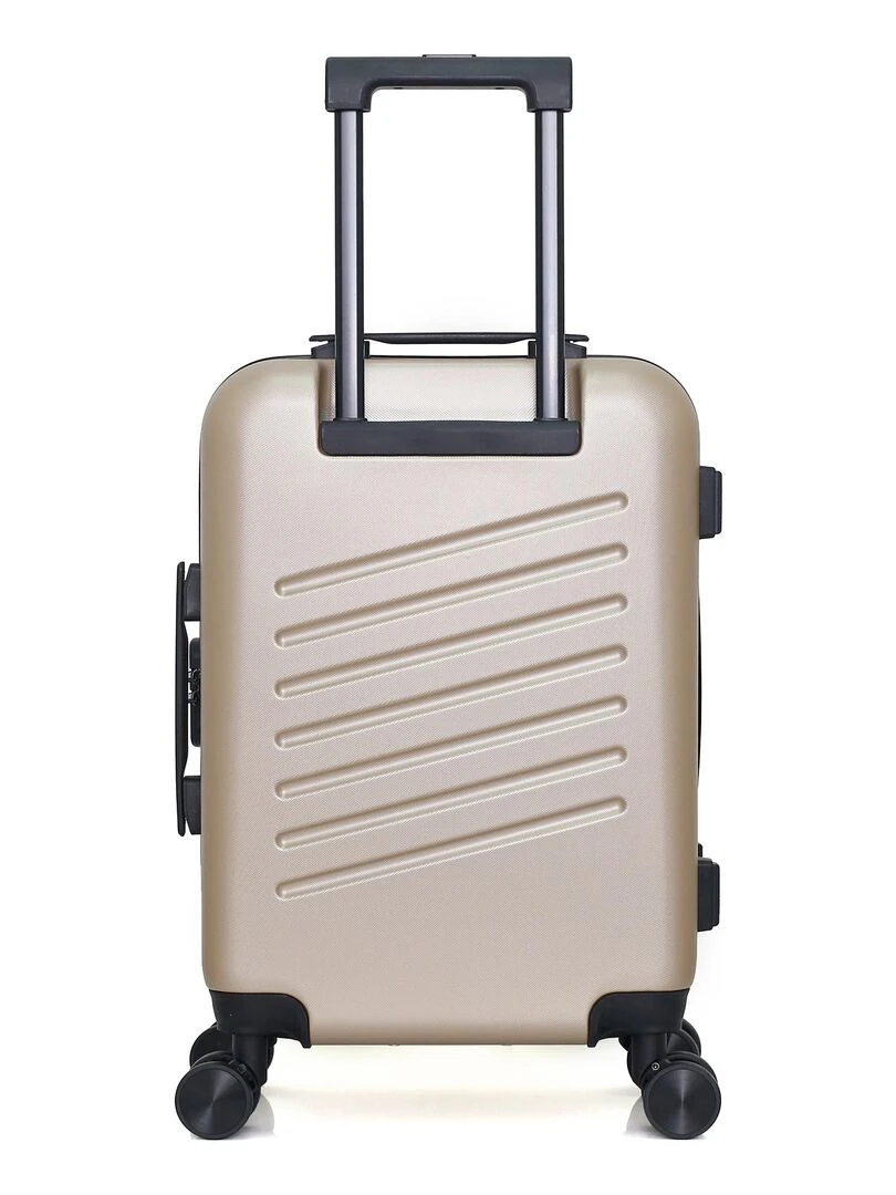 SWISS KOPPER   VALISE CABINE ABS ZURICH 4 ROUES 55 CM   Beige
