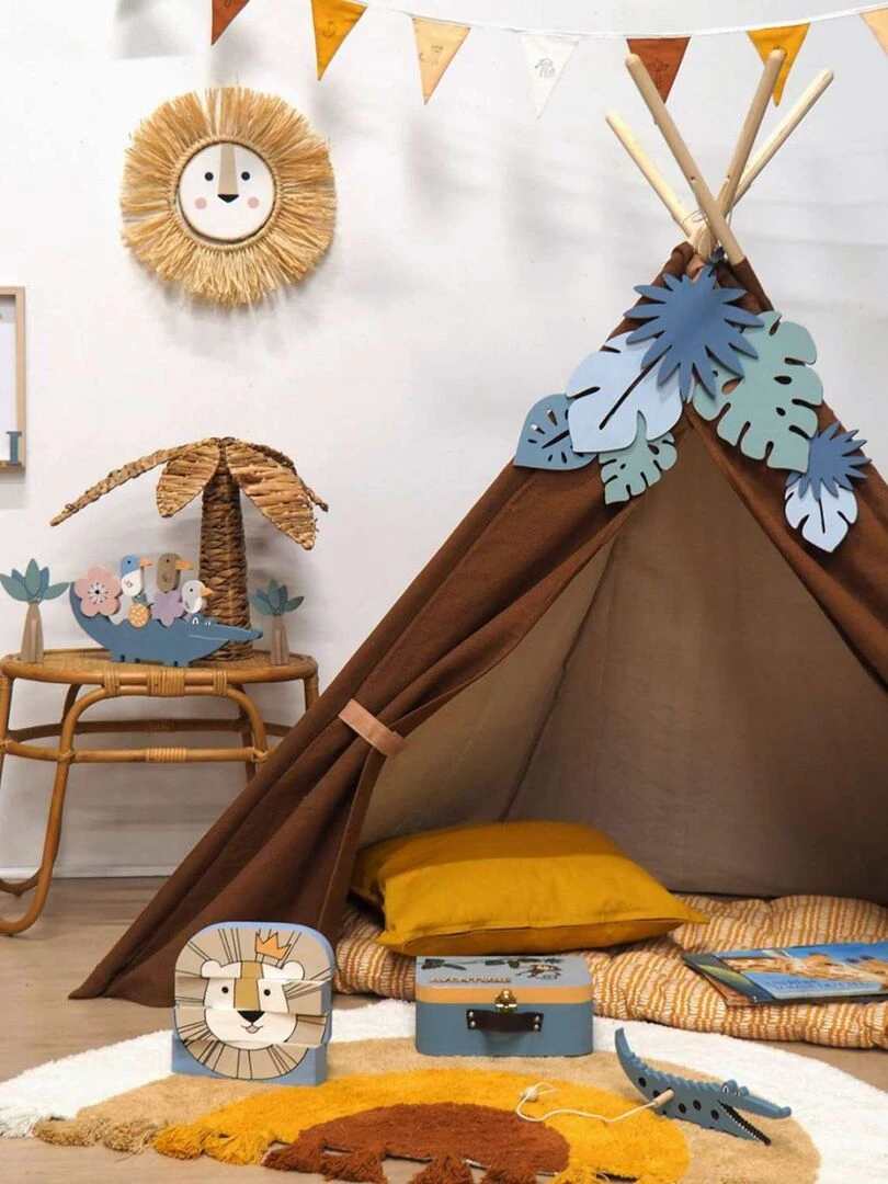 Jeu d'équilibre en bois crocodile   N/A