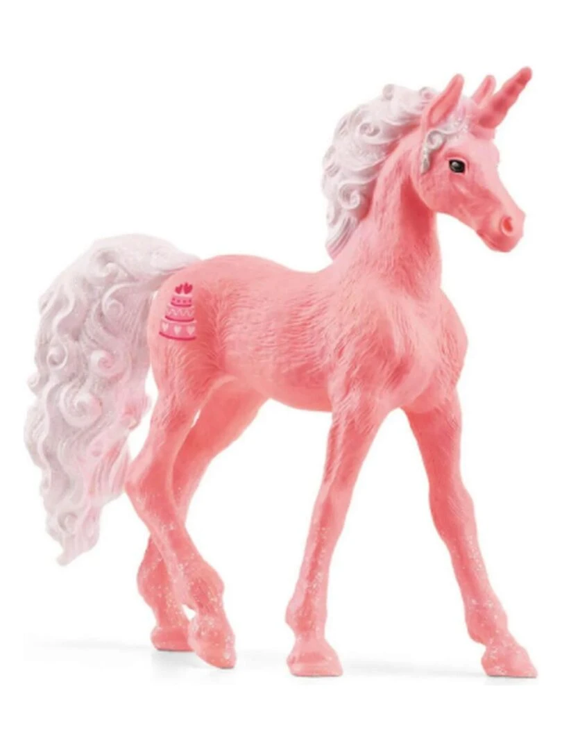 Figurine Bayala : Licorne Gâteau d'anniversaire poulain N/A