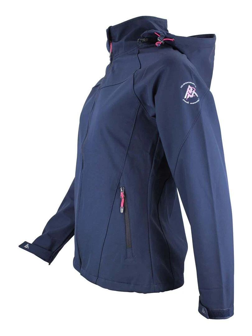 Blouson softshell femme ACELSIOR   PEAK MOUNTAIN   Bleu marine