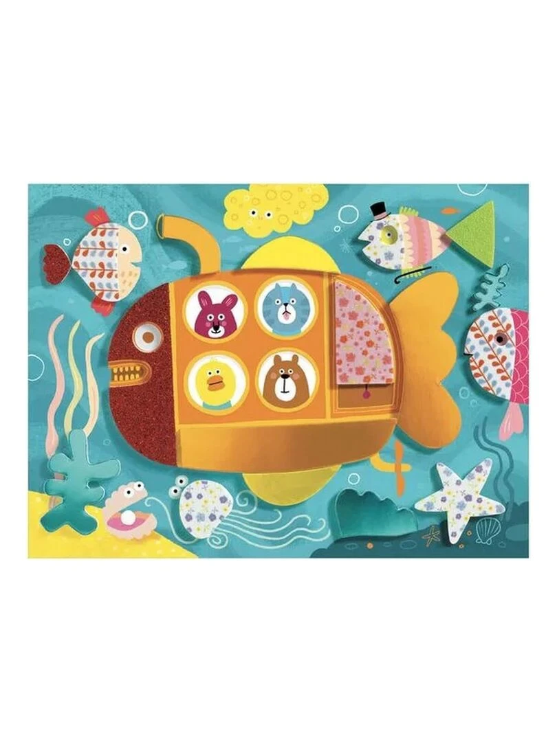Mosaique Mousse Des Animaux N/A
