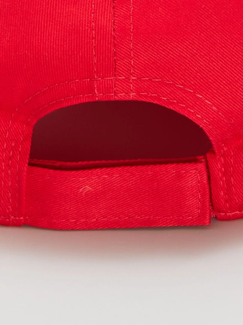 Casquette en toile 'pool time'   Rouge